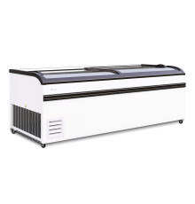 БОНЕТА МОРОЗИЛЬНАЯ FROSTOR F 2100 ВЕ С ГНУТЫМ СТЕКЛОМ