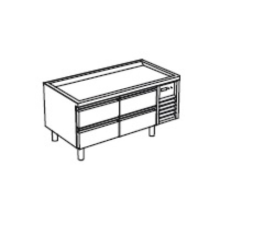 БАЗА ХОЛОДИЛЬНАЯ APACH CHEF LINE SLBR722