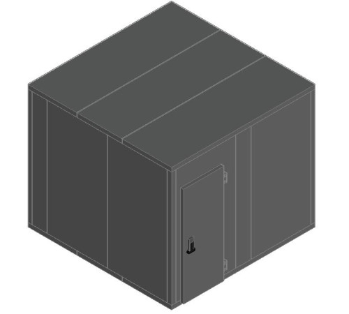 КАМЕРА 80ММ POLAIR КХН-16,77 2860Х2860Х2460