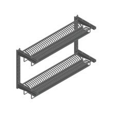 ПОЛКА Д/СУШКИ ТАРЕЛОК ПСТ-2 21000002817