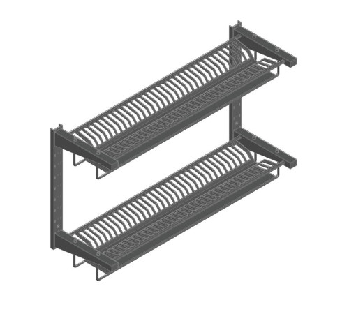 ПОЛКА Д/СУШКИ ТАРЕЛОК ПСТ-2 21000002817