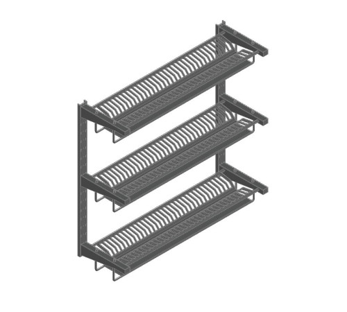 ПОЛКА Д/СУШКИ ТАРЕЛОК ПСТ-3 21000002818