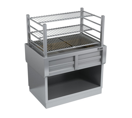 ГРИЛЬ УГОЛЬНЫЙ РОБАТА ВУЛКАН-HEIDEBRENNER ETV02 САППОРО 5121