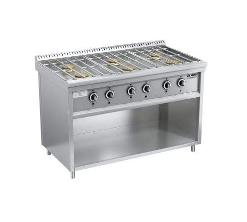 ПЛИТА ГАЗОВАЯ ВУЛКАН-HEIDEBRENNER ПРГ-IIА-6М STANDART серия 700, АРТ. 82310