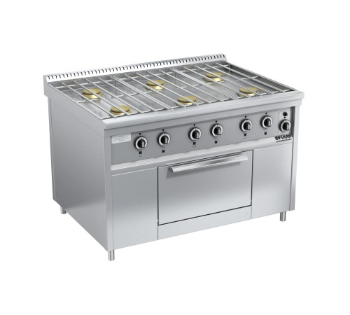 ПЛИТА ГАЗОВАЯ ВУЛКАН-HEIDEBRENNER ПРГ-IIА-6M ДШ STANDART серия 900, АРТ. 823139