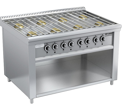 ПЛИТА ГАЗОВАЯ ВУЛКАН-HEIDEBRENNER ПРГ-IIА-8М STANDART серия 700 АРТ.82410