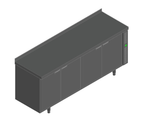 СТОЛ С ОХЛАЖД.ШКАФОМ HICOLD SN 1111/BT P БЕЗ АГРЕГАТА