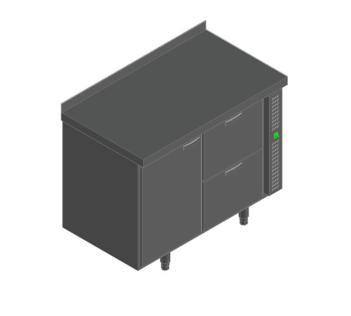 СТОЛ С ОХЛАЖД.ШКАФОМ HICOLD SN 12/BT P БЕЗ АГРЕГАТА