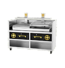 ГРИЛЬ ОТКРЫТЫЙ JOSPER BASQUE PVJ-76-2-2-MB