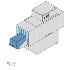 МАШИНА Д/МОЙКИ ЯЩИКОВ DIHR VX 231 SX + XP + DDE