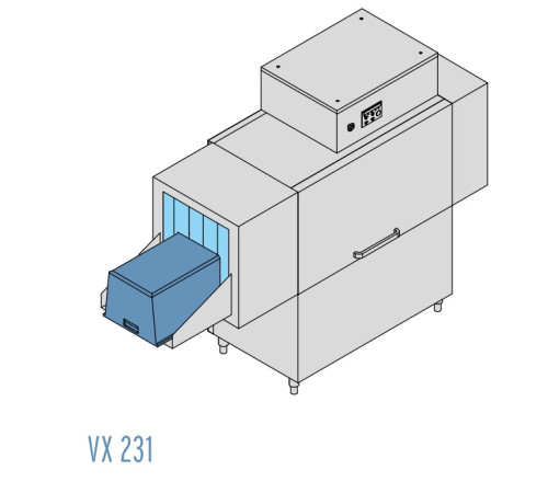МАШИНА Д/МОЙКИ ЯЩИКОВ DIHR VX 231 SX + XP + DDE