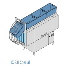 МАШИНА Д/МОЙКИ ЯЩИКОВ DIHR VX 231 SX SPECIAL+XP