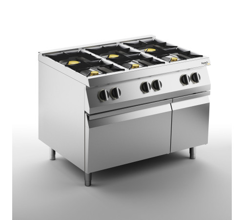 ПЛИТА ГАЗОВАЯ 6 КОНФОРОЧН. 700 СЕРИИ APACH CHEF LINE SLRRG127CS