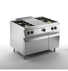 ПЛИТА СО СПЛОШНОЙ ПОВЕРХНОСТЬЮ ГАЗОВАЯ 700 СЕРИИ APACH CHEF LINE SLRSTG127R4CS