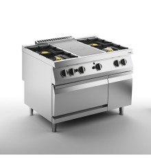 ПЛИТА СО СПЛОШНОЙ ПОВЕРХНОСТЬЮ ГАЗОВАЯ 900 СЕРИИ APACH CHEF LINE SLRSTG129R4FG