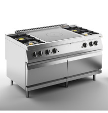 ПЛИТА СО СПЛОШНОЙ ПОВЕРХНОСТЬЮ ГАЗОВАЯ 900 СЕРИИ APACH CHEF LINE SLRSTG169R4FG