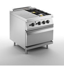 ПЛИТА СО СПЛОШНОЙ ПОВЕРХНОСТЬЮ ГАЗОВАЯ 700 СЕРИИ APACH CHEF LINE SLRSTG87R2DXFG