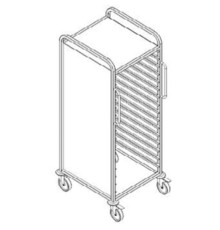 ТЕЛЕЖКА ГАСТРОНОРМ APACH CHEF LINE LWB1611P