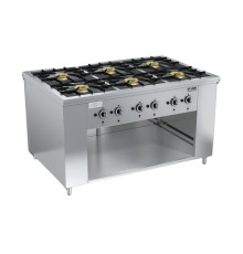 ПЛИТА ГАЗОВАЯ ВУЛКАН-HEIDEBRENNER ПРГ-IIА-6 MAXI АРТ.8231