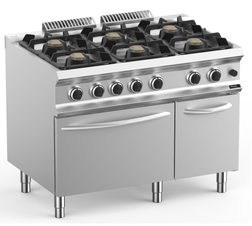 ПЛИТА ГАЗОВАЯ 6 КОНФОРОЧН. 700 СЕРИИ APACH CHEF LINE GLRRG117FGP XL