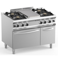 ПЛИТА СО СПЛОШНОЙ ПОВЕРХНОСТЬЮ ГАЗОВАЯ 700 СЕРИИ APACH CHEF LINE GLRSTG117R4FGP