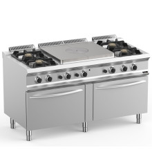 ПЛИТА СО СПЛОШНОЙ ПОВЕРХНОСТЬЮ ГАЗОВАЯ 700 СЕРИИ APACH CHEF LINE GLRSTG157R4FGP