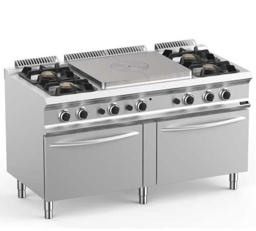 ПЛИТА СО СПЛОШНОЙ ПОВЕРХНОСТЬЮ ГАЗОВАЯ 700 СЕРИИ APACH CHEF LINE GLRSTG157R4FGP