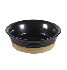 Блюдо глубокое d16см 0,48л, керамика, Igneous Black ZCBKIGLP1