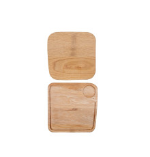 Блюдо деревянное 20х20см Buffet Wood ZCAWWBS1