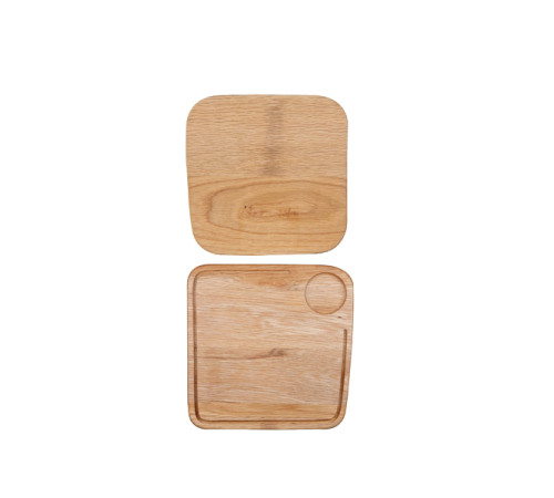 Блюдо деревянное 20х20см Buffet Wood ZCAWWBS1