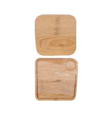 Блюдо деревянное 25,5х25,5см Buffet Wood ZCAWWBM1