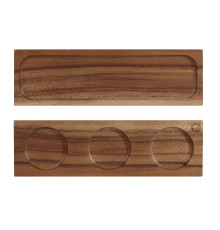 Блюдо деревянное 30х9см, двухстороннее, Buffet Wood ZCAWSWSB1