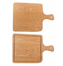Блюдо деревянное 36,5х25,5см, с ручкой, Buffet Wood ZCAWSHB1