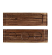 Блюдо деревянное 40х11,5см, двухстороннее, Buffet Wood ZCAWDBH21