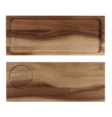 Блюдо деревянное 41х16,5см, двухстороннее, Buffet Wood ZCAWLWSB1