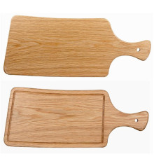 Блюдо деревянное 48х19,5см, с ручкой, Buffet Wood ZCAWRHB1