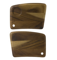 Блюдо деревянное GEO 29,5х21см, двухстороннее, Buffet Wood ZCAWCVMB1