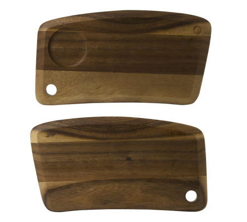 Блюдо деревянное GEO 31х17см, двухстороннее, Buffet Wood ZCAWCVSB1