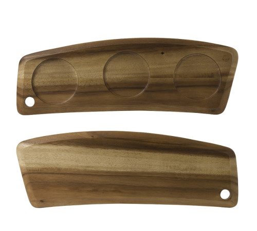Блюдо деревянное GEO 46х15,5см, двухстороннее, Buffet Wood ZCAWCVLD1