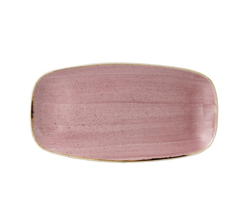 Блюдо прямоугольное CHEFS 35,5х18,9см, без борта, Stonecast, цвет Petal Pink SPPSXO141