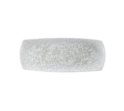 Блюдо прямоугольное узкое 35,5х14см, без борта, Menu Shades, цвет Caldera Chalk White ZCCWNRPM1
