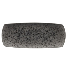 Блюдо прямоугольное узкое 35,5х14см, без борта, Menu Shades, цвет Caldera Flint Grey ZCCGNRPM1