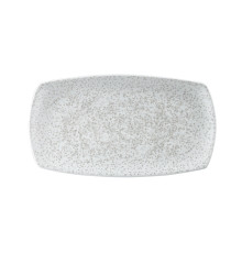 Блюдо прямоугольное узкое 35,5х19см, без борта, Menu Shades, цвет Caldera Chalk White ZCCWNRPL1