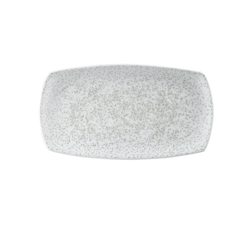 Блюдо прямоугольное узкое 35,5х19см, без борта, Menu Shades, цвет Caldera Chalk White ZCCWNRPL1