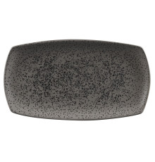 Блюдо прямоугольное узкое 35,5х19см, без борта, Menu Shades, цвет Caldera Flint Grey ZCCGNRPL1