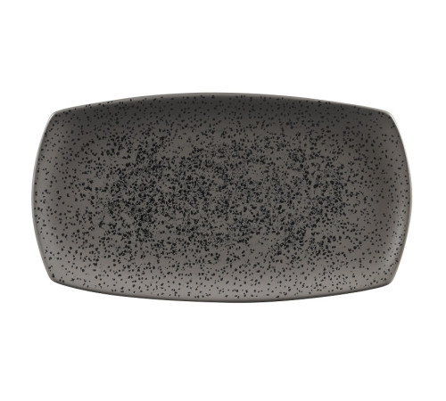 Блюдо прямоугольное узкое 35,5х19см, без борта, Menu Shades, цвет Caldera Flint Grey ZCCGNRPL1