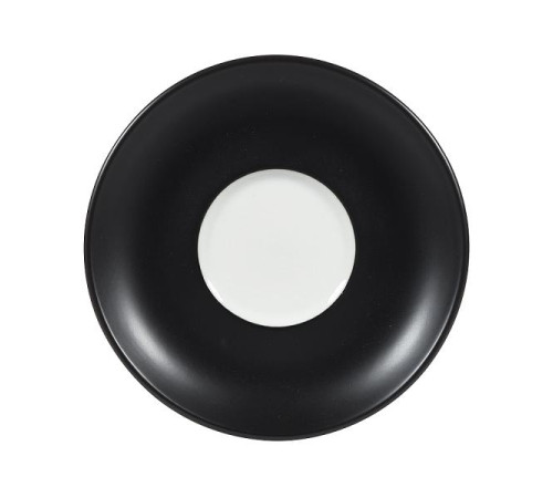 Блюдце 15,5см Menu Shades, цвет Ash Black ZCSAPOSM1