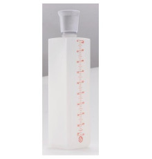 Бутылка мерная 1,0л, пластик FLACONE