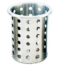 Емкость для столовых приборов d9,5см h13см,  перфорированная, нерж.сталь FC3