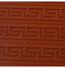 Коврик силиконовый рельефный Греческий рисунок малый 60х40см, h3см RELIEF 4